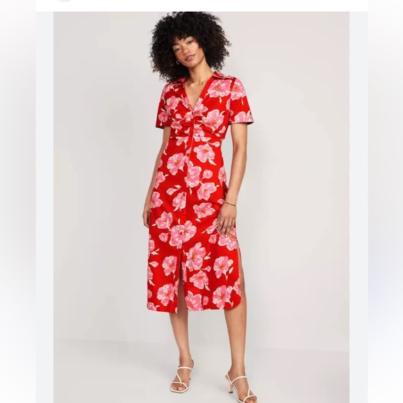 bhldn mixed lace drop waist midi dress Women's Leila Off-Shoulder Rayon S/M/L White MEAN silhouette:spring summer26 Size:5 Years OLD New Atelier Pronovias Wedding